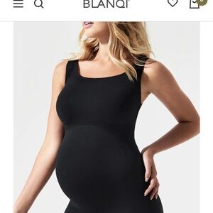 Blanqi Maternity Belly Support Tank Top NWT